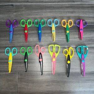 12 Decorative Edge Scissors